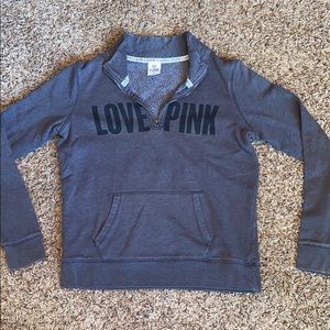 Pink Victoria’s Secret pullover hoodie